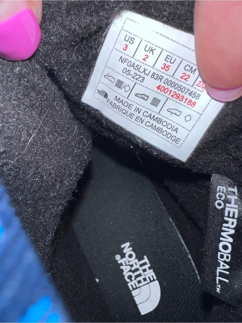 The North Face ThermobalITM Pull-On Waterproof kids size 3